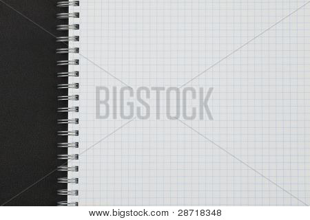 Achtergrond van pagina van werkboek