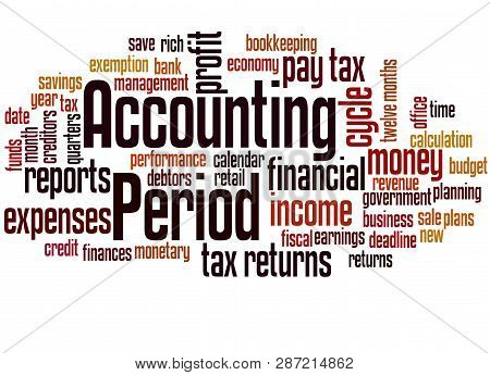 Accounting Period Word Cloud Concept 2