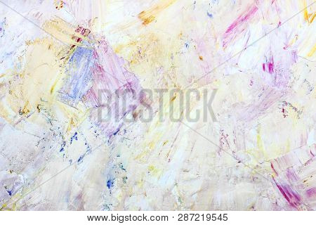 Abstract Atristic Oil Background. Oils On Canvas.