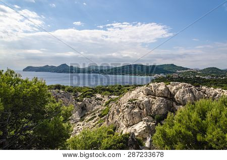 View From The Lighthouse At Cala Ratjada.