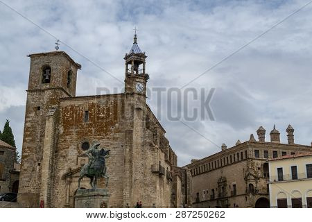 Main Square Of Trujillo