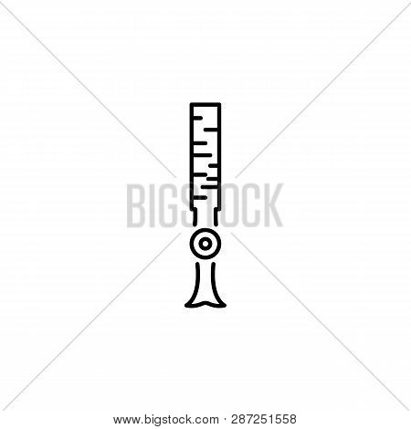 Human Organ Rod Cell Outline Icon. Signs And Symbols Can Be Used For Web, Logo, Mobile App, Ui, Ux