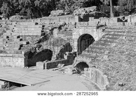 Roman Coliseum In Merida (spain)