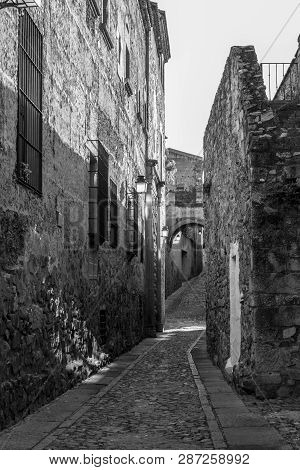 Walking In Caceres (spain)