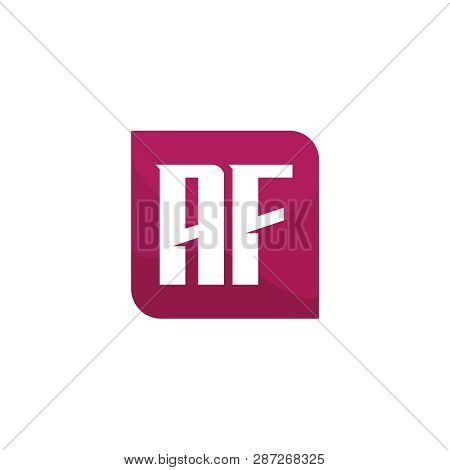 Initial Letter Logo Af Template Vector Design
