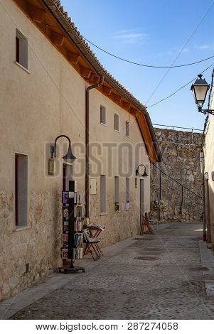 Urueña, Valladolid, Spain;  March 2012:  Views Of The Streets And Traditional Architecture Of A Smal