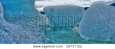 Groene Blue Ice