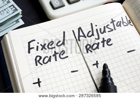 Fixed Rate Vs Adjustable Rate Mortgage Pros And Cons.
