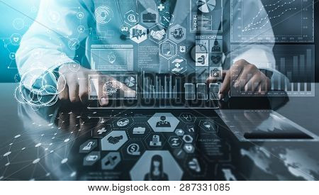 Doctor With Medical Healthcare Research Concept