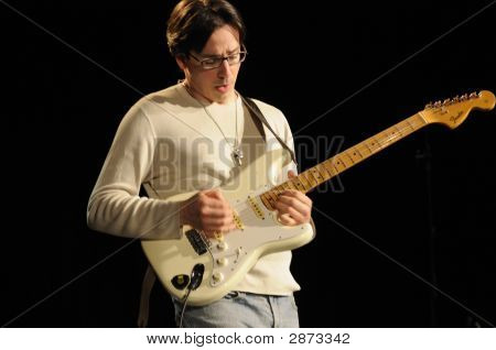 Lead gitarist spelen