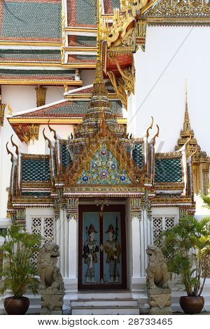 Det kongelige palads. Bangkok, Thailand