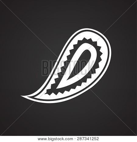 Buta Icon On Black Background For Graphic And Web Design. Simple Vector Sign. Internet Concept Symbo