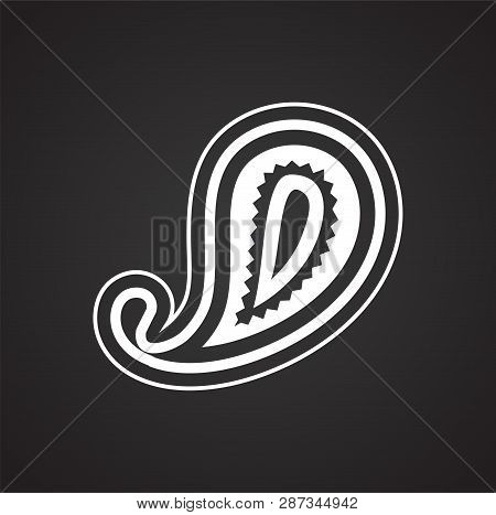 Buta Icon On Black Background For Graphic And Web Design. Simple Vector Sign. Internet Concept Symbo