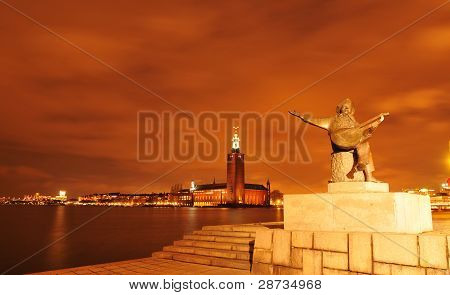 Stockholm by night