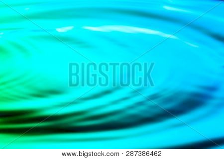 Blue Water Rippled Texture. Abstract Natural Background. Water Ripples Texture Background.