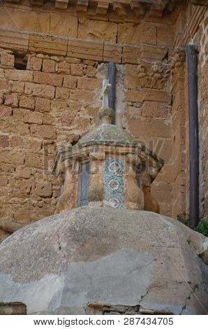 Old Church Of The City Of Sambuca In Sicily