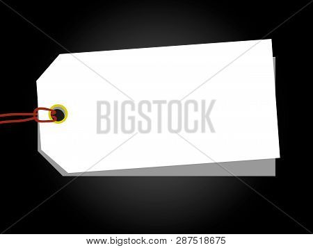Start Of Season Spring Sale. Vector Sale White Tags Hanging With Origami Paper Style For Holiday Dis