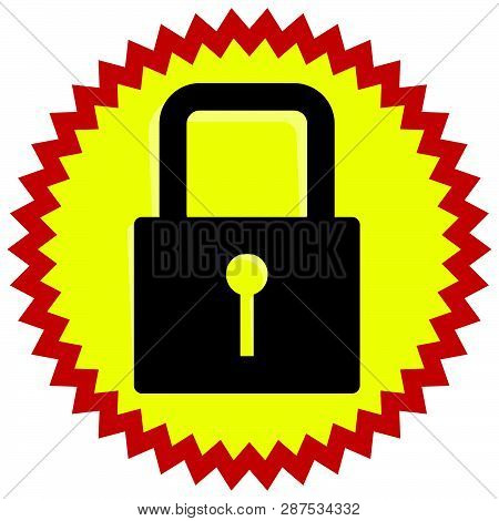 For Security, Prevention, Privacy Themes: Padlock Icon