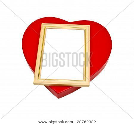 Valentine og et en tom fotoramme