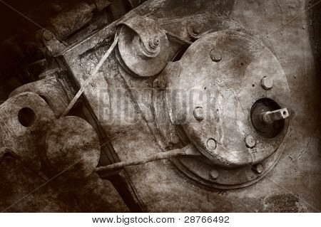 Grungy Rusty Spring