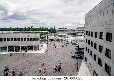 Wetzlar, Germany 17. June 2018:  Company Building Of Leica Camera Ag, Leitz Park, Wetzlar, Hesse, Ge