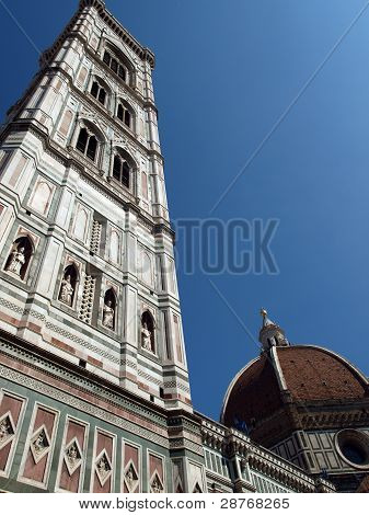 Pohled Giottova zvonice - Florencie