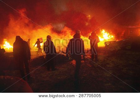 Among The Flame Burning