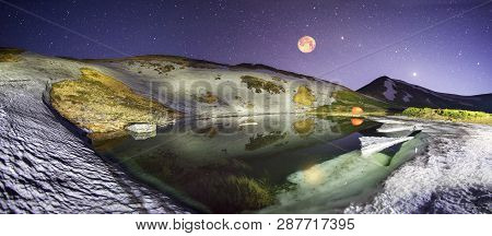 On The Montenegrin Ridge Karpatah- In Ukraine, It Is The Lake, Which Are Very Fond Of Turisty- Nemam