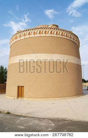 Traditional Pigeon House In Meybod, Yazd Province, Iran. Birds In Persia Were Important Food Source 