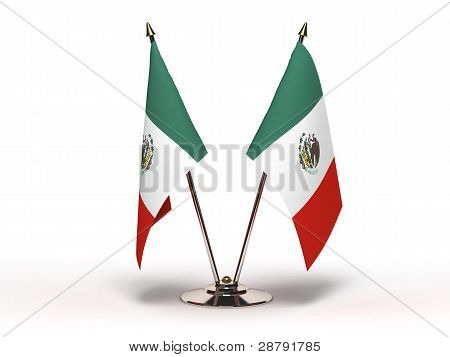 Miniature Flag af Mexico