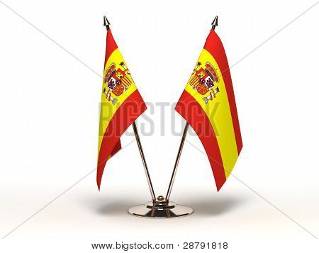 Miniature Flag af Spanien