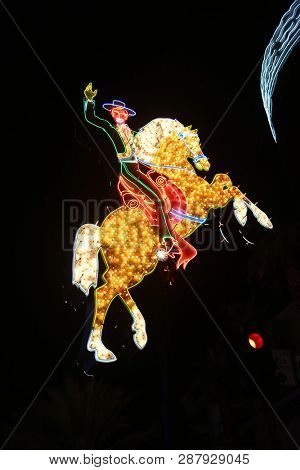2/25/2019 Las Vegas, Nevada: Freemont Street Experience, including Neon Signs, Casinos, Zip Lines, Gambling, Slot Machines, Card Games, Tourist, Entertainers, and more. Las Vegas Nevada Night Life. 