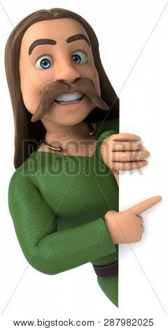Gaulois - 3D Illustration