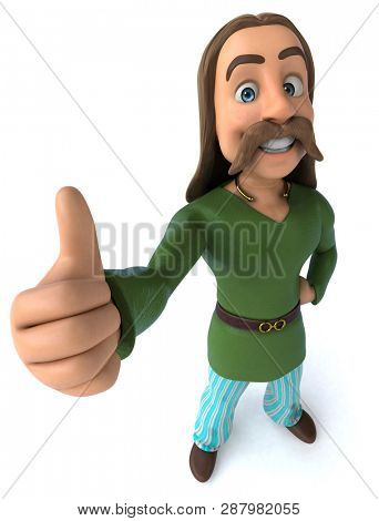 Gaulois - 3D Illustration