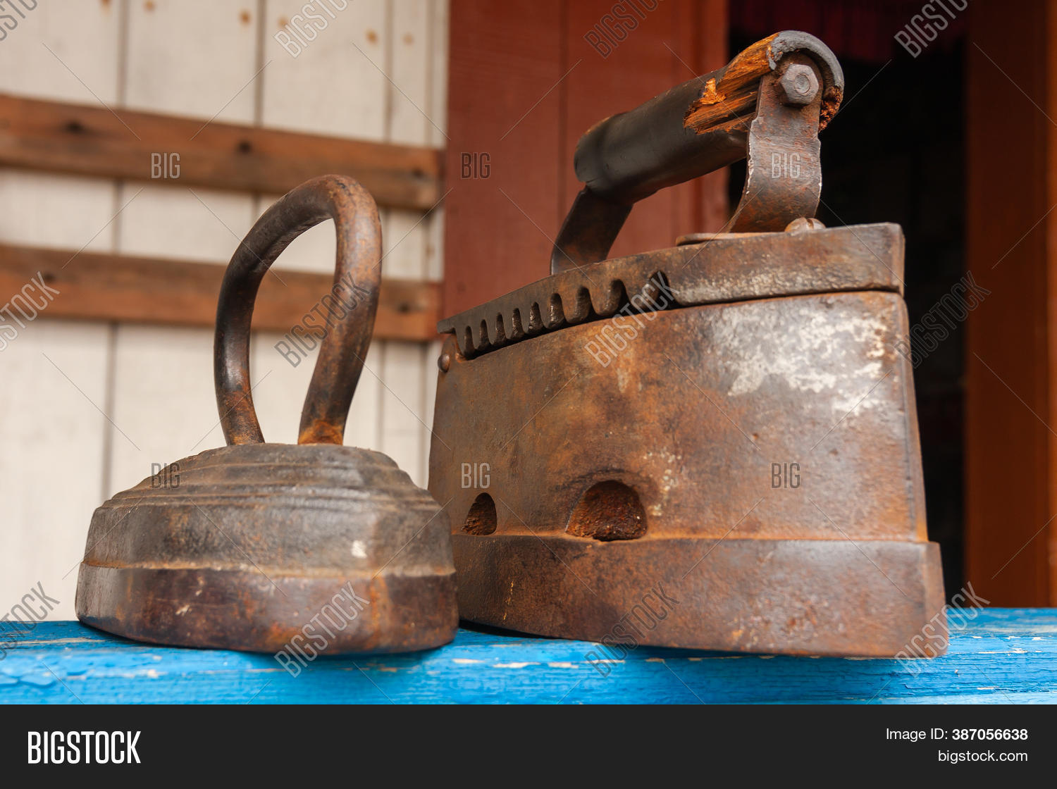 Antique Charcoal Irons Image & Photo (Free Trial) Bigstock
