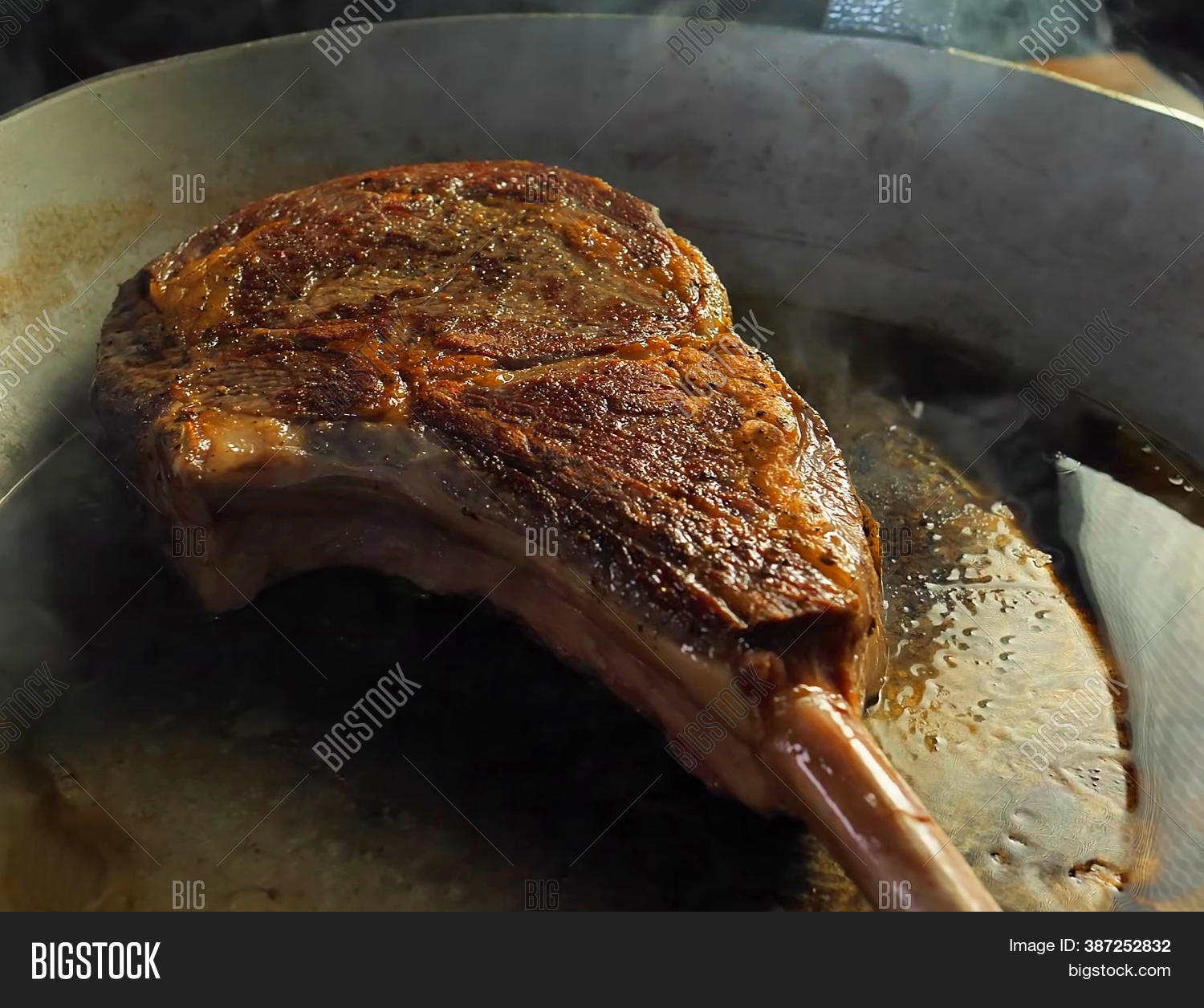 Sirloin Steak Frying Image & Photo (Free Trial) Bigstock