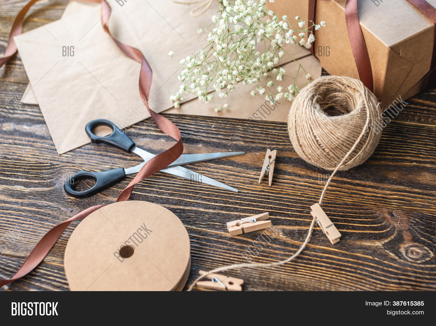Craft Paper Tools Image & Photo (Free Trial) Bigstock