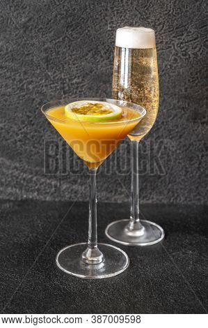 Glass Of Porn Star Martini