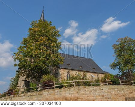 old cities at the edersee in germany