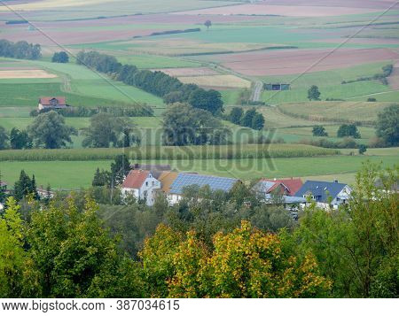 old houses and old castles in germany