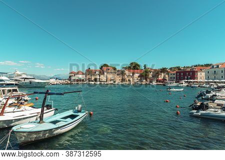 Bay Of Sutivan Town On The Island Of Brac, Croatia.