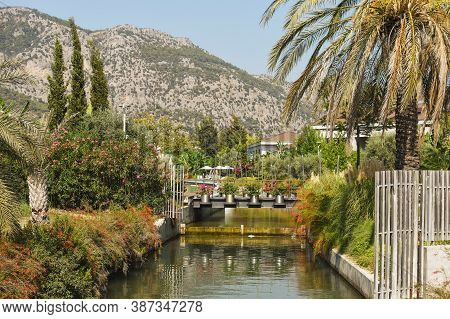Gocek Is Small Town In Fethiye District In Mugla Province, Turkey.