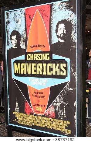 LOS ANGELES - 18 ott: Atmosfera presso il 'Chasing Mavericks' - Los Angeles Premiere al Pacifico Theate