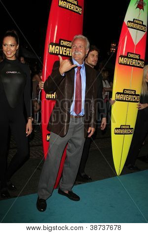 LOS ANGELES - 18 ott: Bob Pearson presso il 'Chasing Mavericks' - Los Angeles Premiere al Pacifico Theat