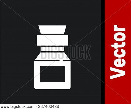 Poison In Bottle Icon Isolated On White Background. Bottle Of Poison Or Poisonous Chemical Toxin. Ve