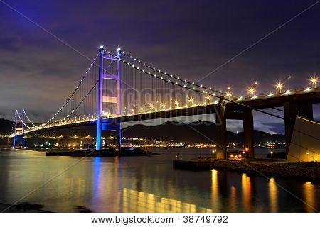 Tsing Ma Bridge a Hong kong