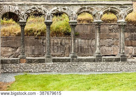 The Remains Of Lysekloster, Lyse Mariakloster, Ruined Monastery In South Western Norway.