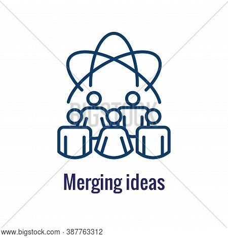 Companies Merging Together, One Buying Out The Other & Icon Set Banner