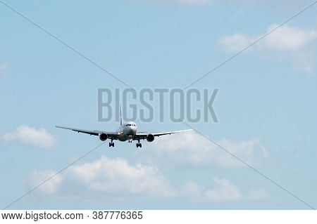 July 2, 2019, Moscow, Russia. Airplane Boeing 767-300 Azur Air Airline At Vnukovo Airport In Moscow.