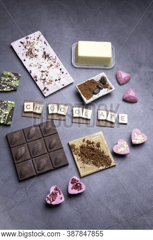 Assorted Colorful Chocolate Bar
